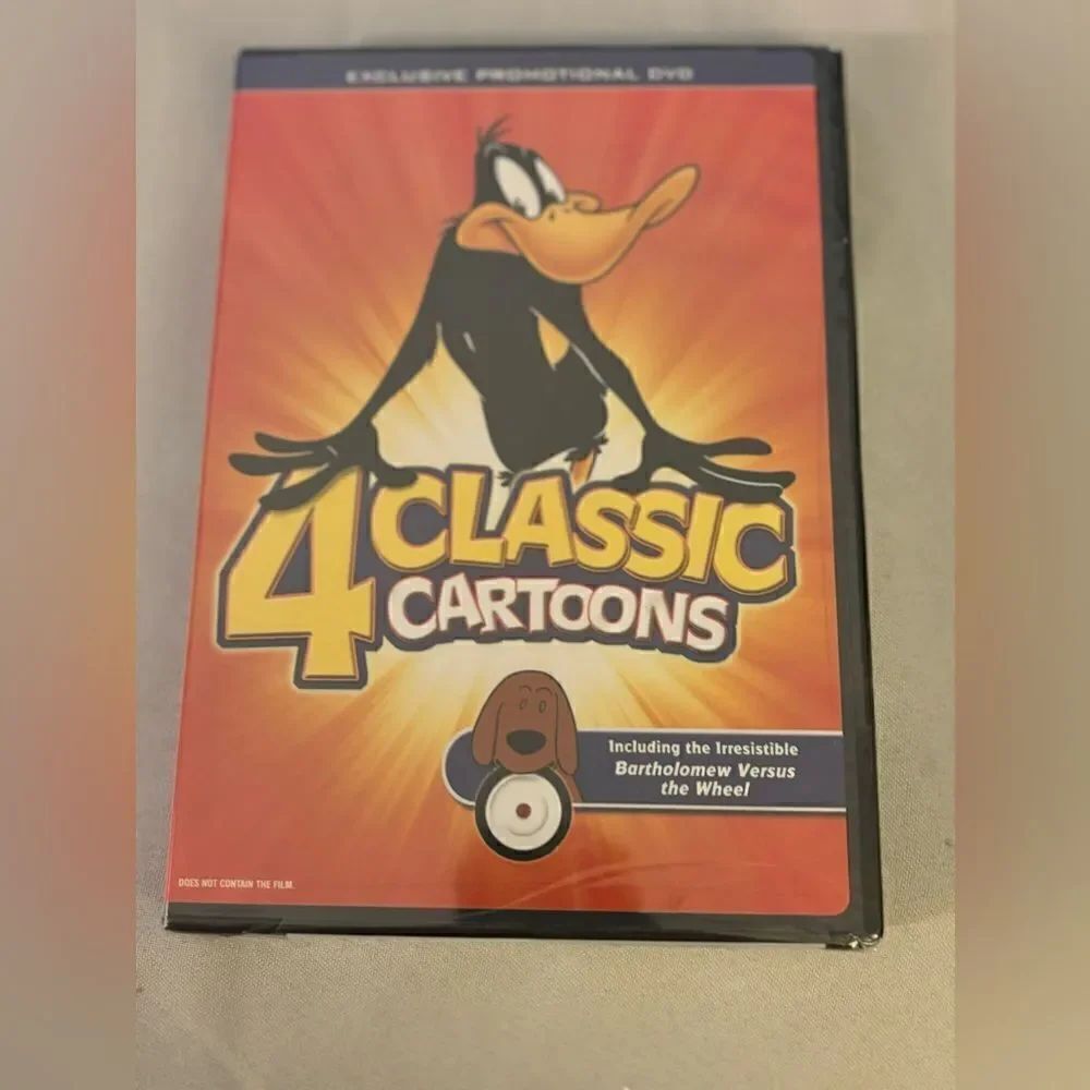 NEW 4 Classic Cartoons: Looney Tunes, Bartholomew DVD Warner Brothers EPC